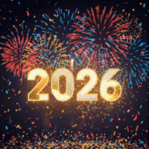 Happy New Year 2026 GIF - 2025 to 2026 Countdown